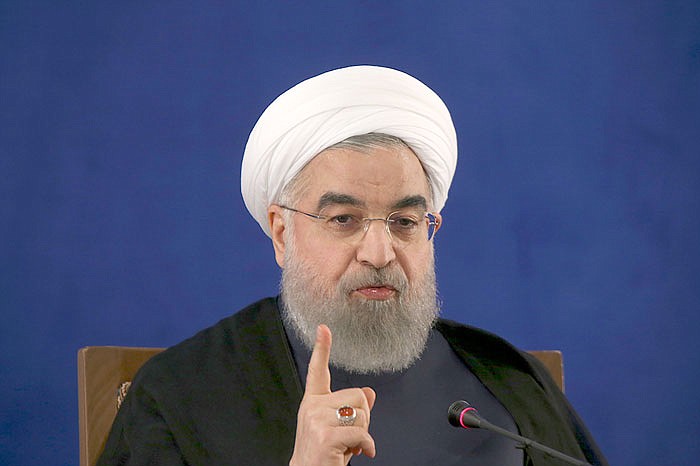 Iran's newly re-elected President Hassan Rouhani 