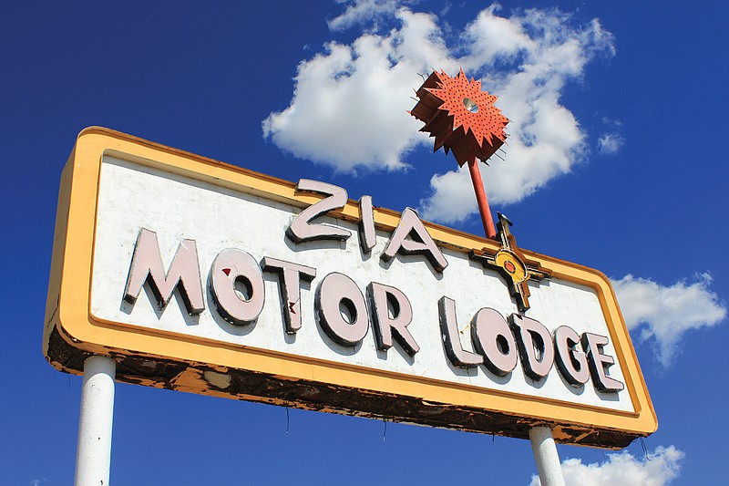 This May 11, 2017, photo shows one of the neon signs that used to light the way along Route 66 in Albuquerque, N.M. Route 66, the American Mother Road that once connected motorists from Illinois to California, may lose its place in a National Park Service's preservation program, ending years of efforts aimed at reviving old tourist spots in struggling towns. A federal law authorizing the Route 66 Corridor Preservation Program is set to expire in two years. 