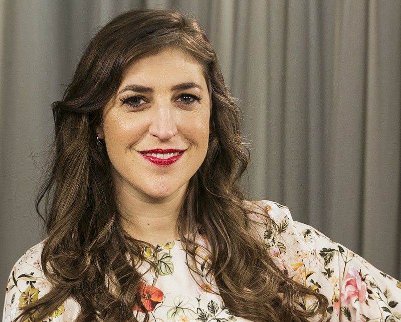 Actress and author Mayim Bialik poses May 23, 2017, for a photo in Los Angeles. Bialik plays smart on TV's "The Big Bang Theory" and is smart in real life, with a Ph.D. in neuroscience as evidence. 