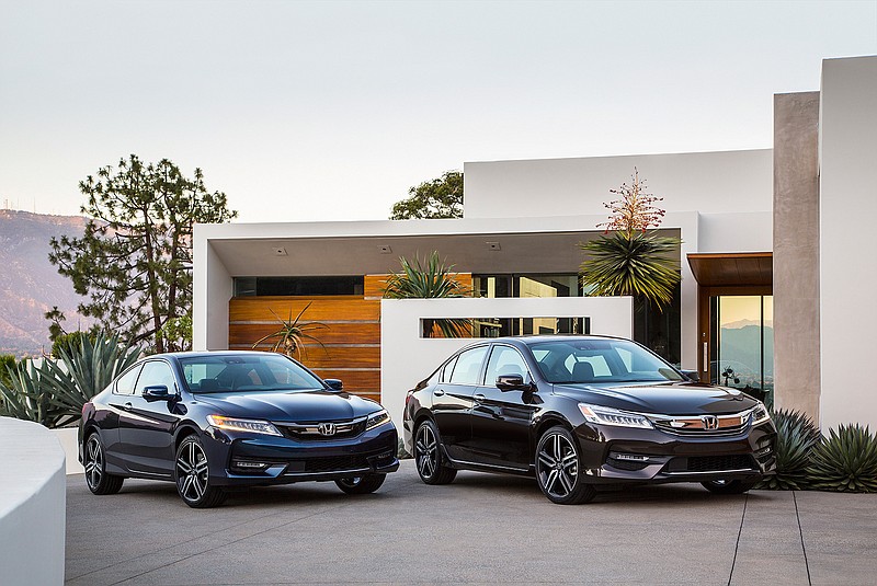 2017 Honda Accord Sedan Touring and Accord Coupe Touring