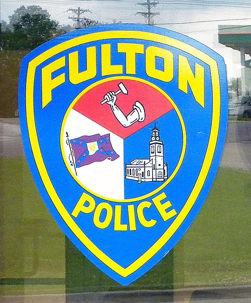 The seal of the Fulton Police Department 