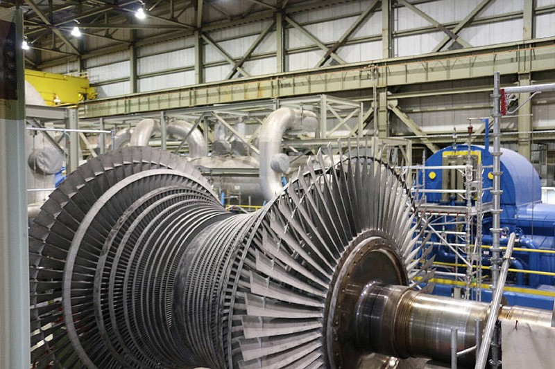 In this Fulton Sun file photo, taken during the Callaway Energy Center's 2015 maintenance and refueling outage, the nuclear facility's turbine is visible.