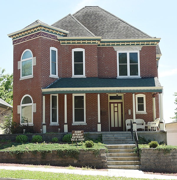 Jefferson City has named 712 E. High St. as a city landmark. The structure is today a vacation rental called High Street Retreat. It formerly served as the Heinrichs Funeral Home.