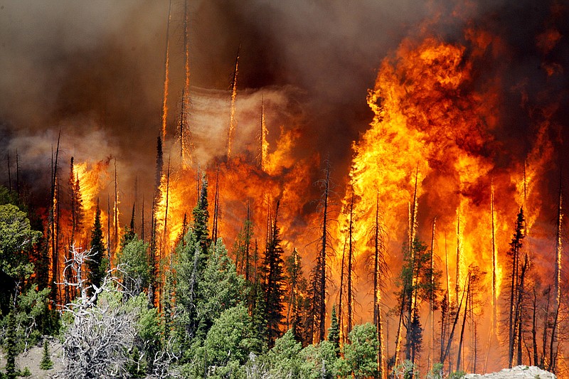 <p>AP</p><p>The Brian Head Fire continues to grow and has burned more than 27,700 acres in Utah.</p>