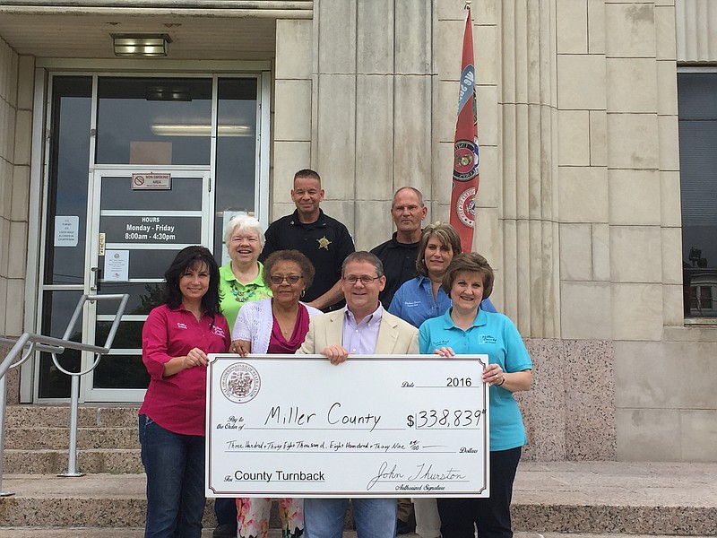 State returns 338.8K to Miller County Texarkana Gazette