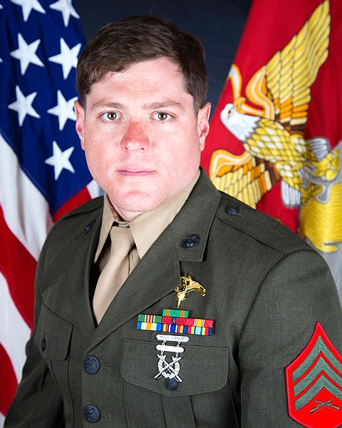 The U.S. Marine Corps confirms that Talon Leach (above) was among 16 military personnel who died during a plane crash Monday, July 10, 2017 in Mississippi. (Submitted photo)