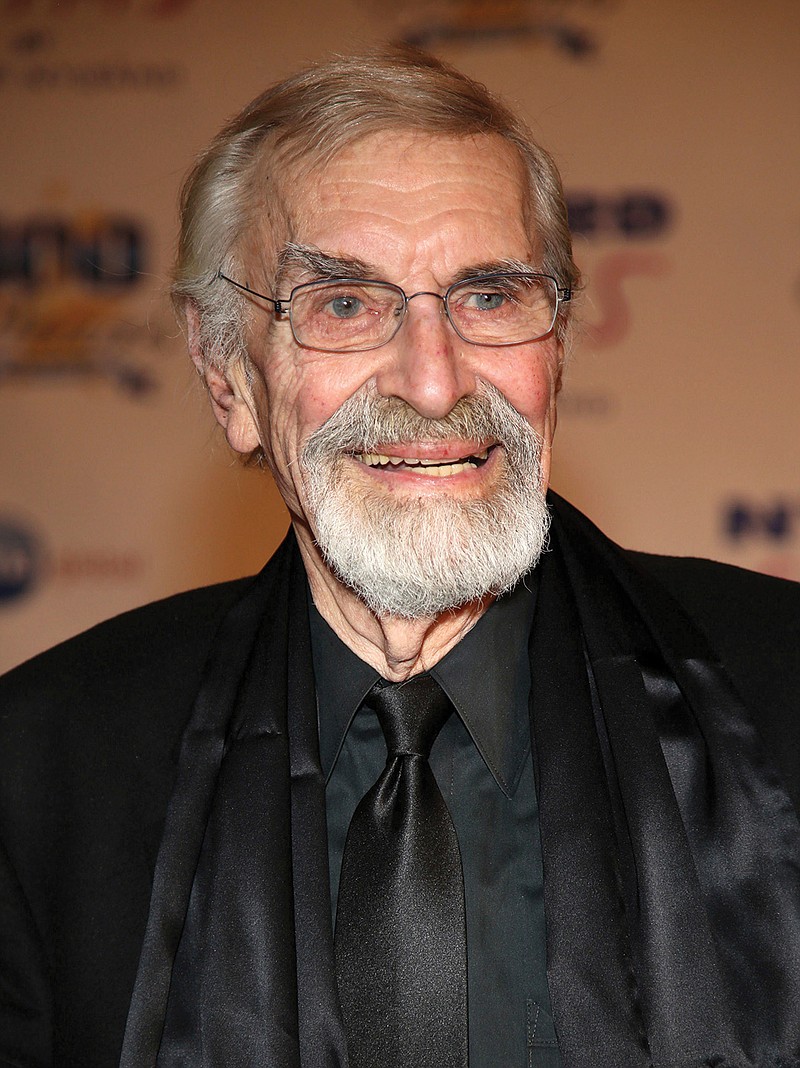 In this March 2, 2014, file photo, Martin Landau arrives at the 24th Night of 100 Stars Oscars Viewing Gala at The Beverly Hills Hotel in Beverly Hills, Calif. Landau died Saturday, July 15, 2017, of unexpected complications during a short stay at UCLA Medical Center, his publicist Dick Guttman said. He was 89.