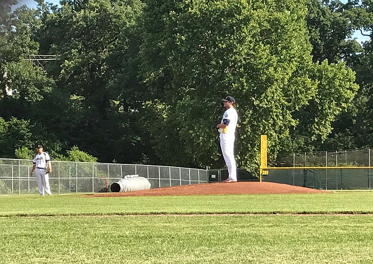 Cody Creed makes his debut on the mound for the Jefferson City Renegades to kick off a doubleheader Monday, July 17, 2017 against Clarinda at Vivion Field.