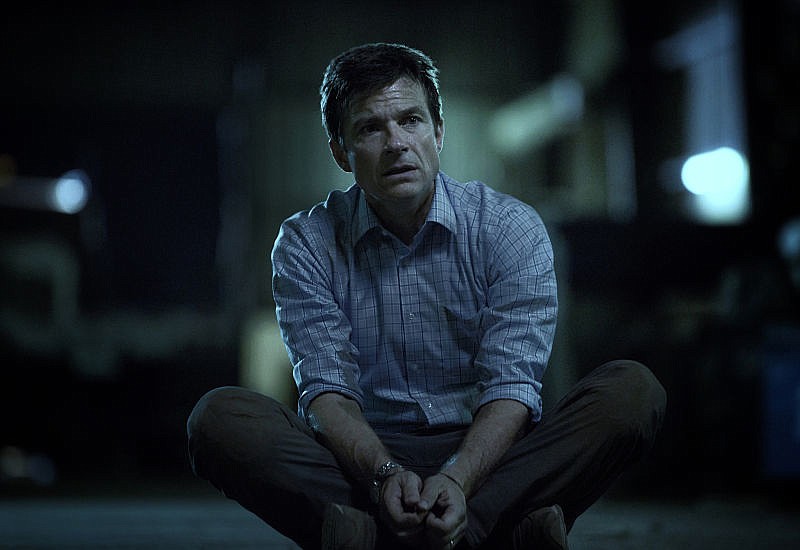 This image released by Netflix shows Jason Bateman in a scene from the series, "Ozark."