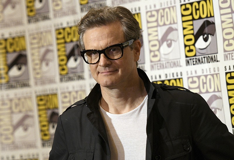 Colin Firth attends the "Kingsman: The Golden Circle" press line on the opening day of Comic-Con International on Thursday in San Diego.