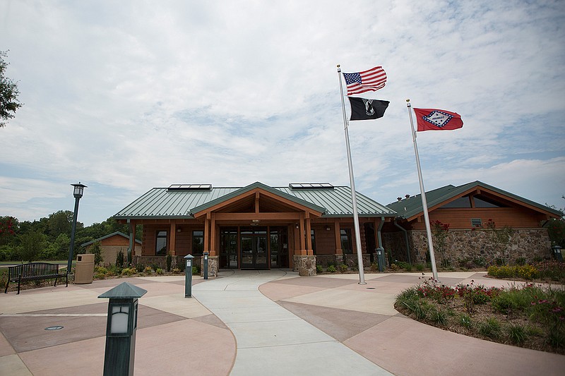 Arkansas Welcome Center Red River is shown Monday on U.S. Highway 71 North outside Texarkana.