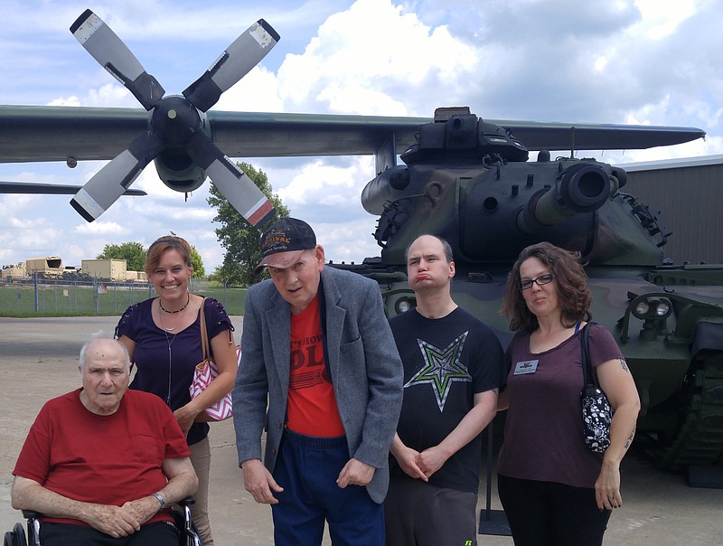 <p>Submitted photo</p><p>Moniteau County Care Center residents visited the Museum of Missouri Military History in Jefferson City.</p>