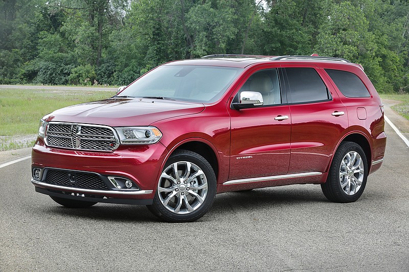 The 2017 Dodge Durango is powered by a 293-horsepower 3.6-liter V6 on base models, but also boasts a great deal of cargo space. 