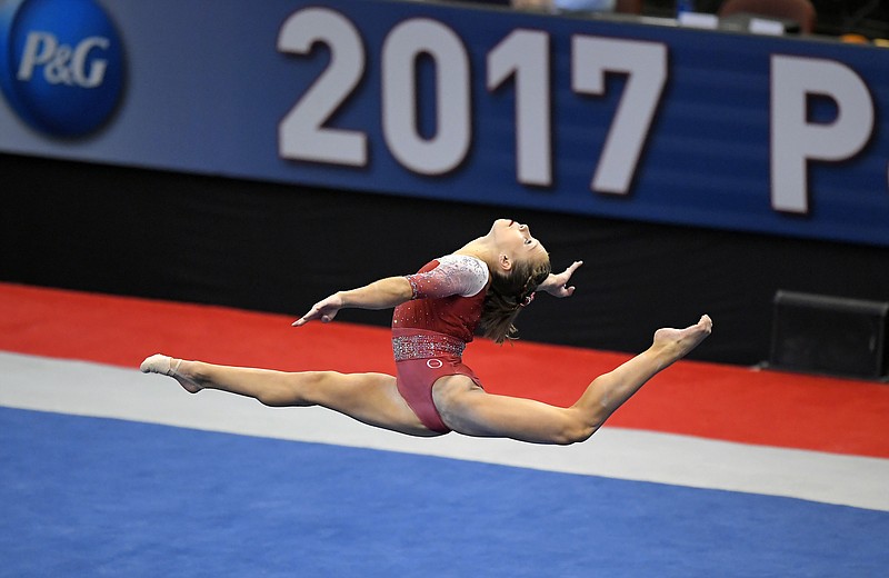 Ragan Smith Vaults To Lead At U S Gymnastics Championships Texarkana