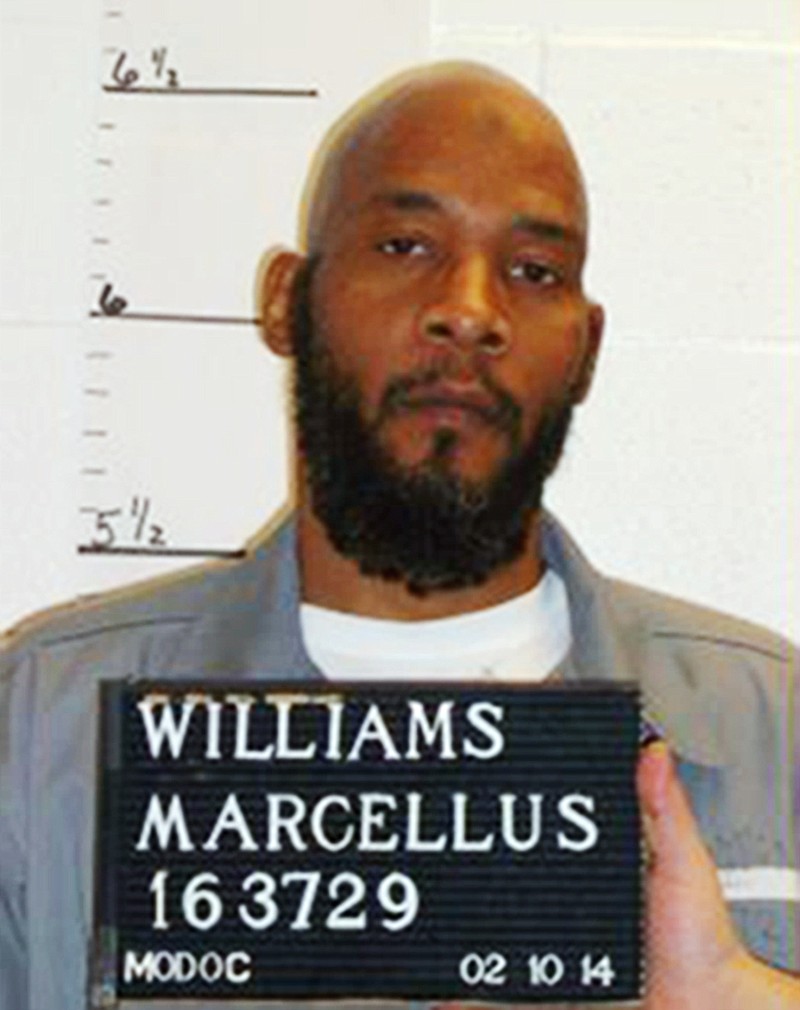 This February 2014 photo provided by the Missouri Department of Corrections shows death row inmate Marcellus Williams. Attorneys for Williams are asking the Missouri Supreme Court and Gov. Eric Greitens to halt his scheduled execution citing DNA evidence that they say exonerates him. Williams is scheduled to die by injection Aug. 22, 2017, for fatally stabbing former St. Louis Post-Dispatch reporter Lisha Gayle during a robbery at her University City home in 1998. (Missouri Department of Corrections via AP)