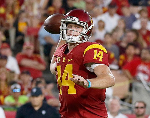 USC quarterback Sam Darnold is the preseason first-team choice on the AP All-America team.