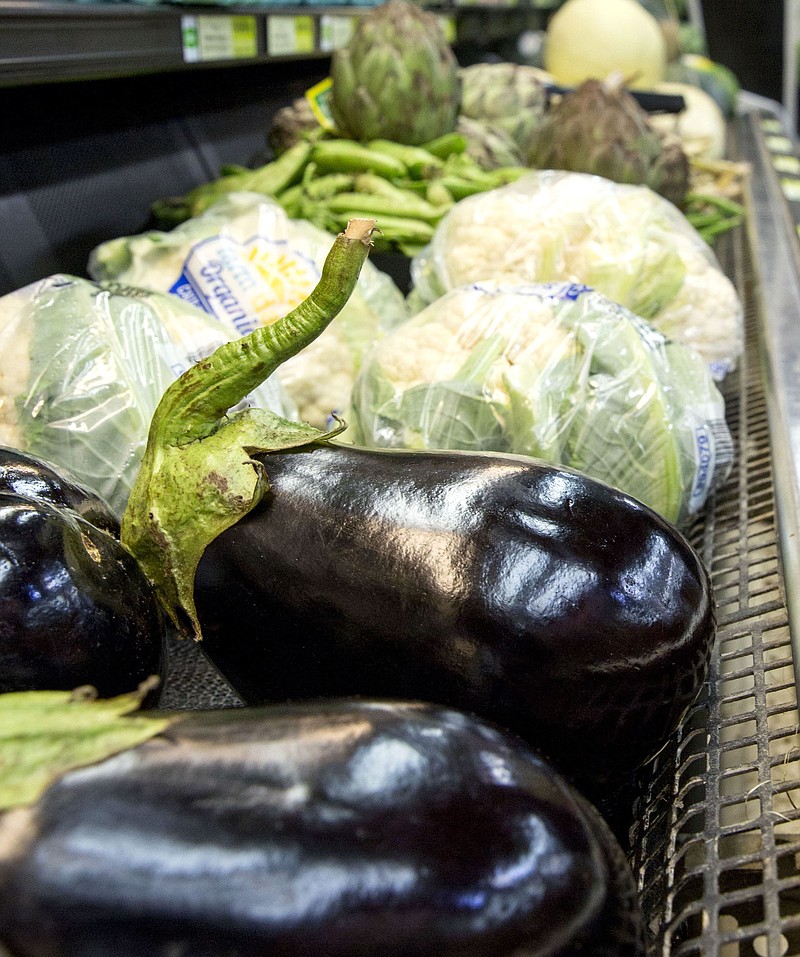 Much of the local produce at the East End Food Co-op comes within 50 miles of the store. 