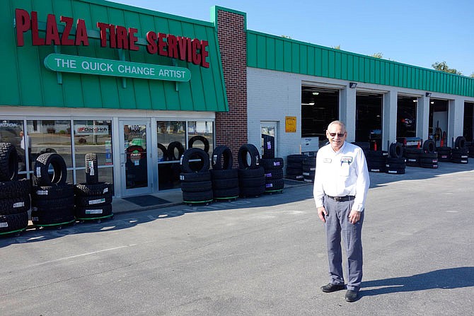 Phil Autenrieth, manager of the Fulton Plaza Tire Service, was delighted to learn Wednesday the business headquartered in Cape Girardeau was named Tire Dealer of the Year out of 30,000 eligibile tire dealers in the country. The honor came from Modern Tire Dealer magazine, based in Akron, Ohio.