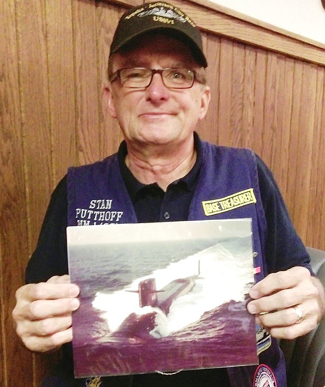 Enlisting in the Navy's delayed entry program while still in high school, Stan Putthoff, of Fulton, went on to serve aboard the USS Thomas Jefferson, a nuclear submarine, in the Cold War.