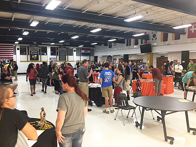 The College and Career Fair was held Sept. 20 at Fulton High School.