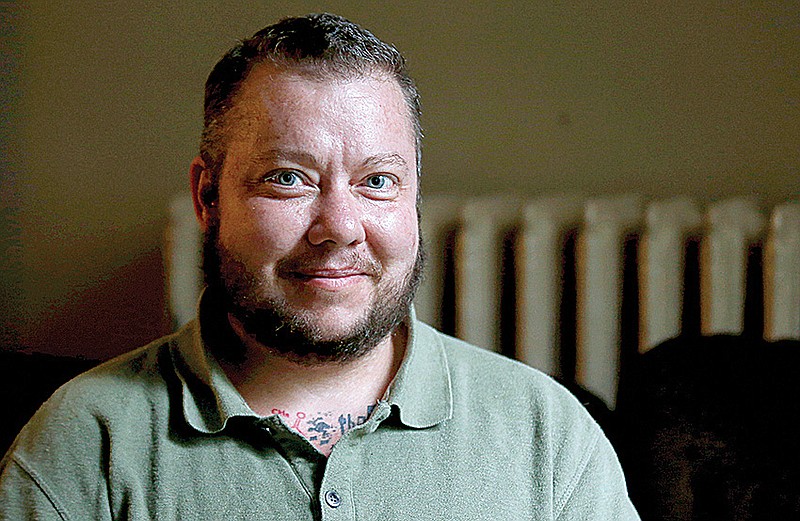 Highland resident Brandon McReynolds is transitioning from female to male after nearly 40 years of feeling like he was a man trapped in a woman's body. He and his husband, James, have four children, ages 6 to 14. 