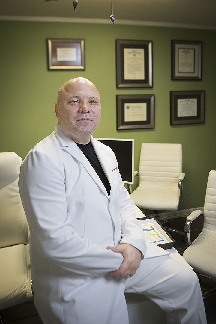 Dr. Joseph Parker is Texarkana's only physician so far to go public with the decision to authorize patients' medical marijuana use. Arkansas voters elected last November to legalize the drug for treatment of certain medical conditions.