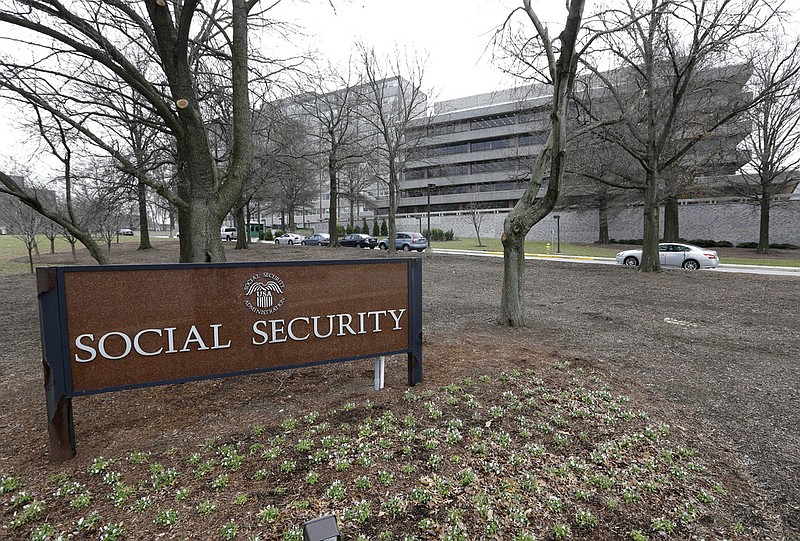 In this Jan. 11, 2013 file photo, the Social Security Administration's main campus is seen in Woodlawn, Md. Millions of Social Security recipients and other retirees can expect another small increase in benefits in 2018. Preliminary figures suggest an increase of around 2 percent. That would mean an extra $25 a month for the average beneficiary. The Social Security Administration is scheduled to announce the cost-of-living adjustment on Oct. 13, 2017.
