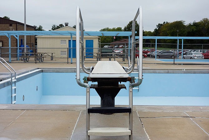 Fulton's current Oesterich Pool was dedicated in 1982, according to a plaque at the facility entrance.