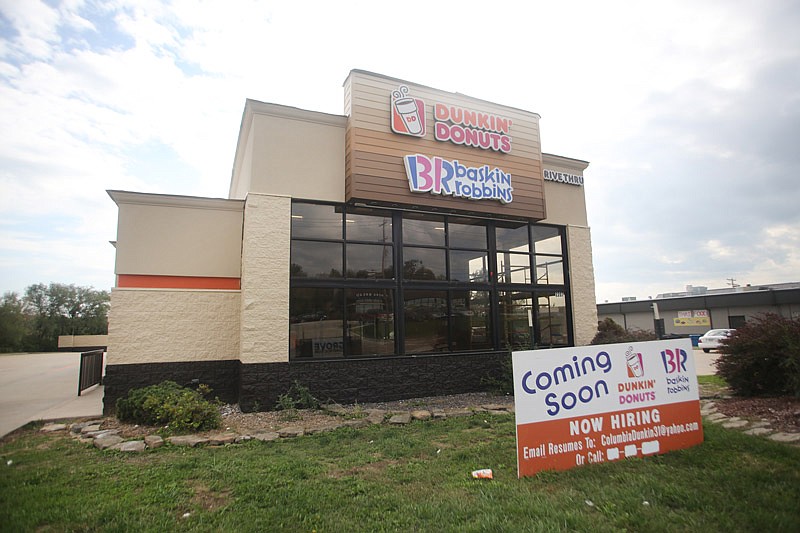 The new site of Dunkin' Donuts and Baskin Robbins on Missouri Boulevard in Jefferson City is set to open in November.