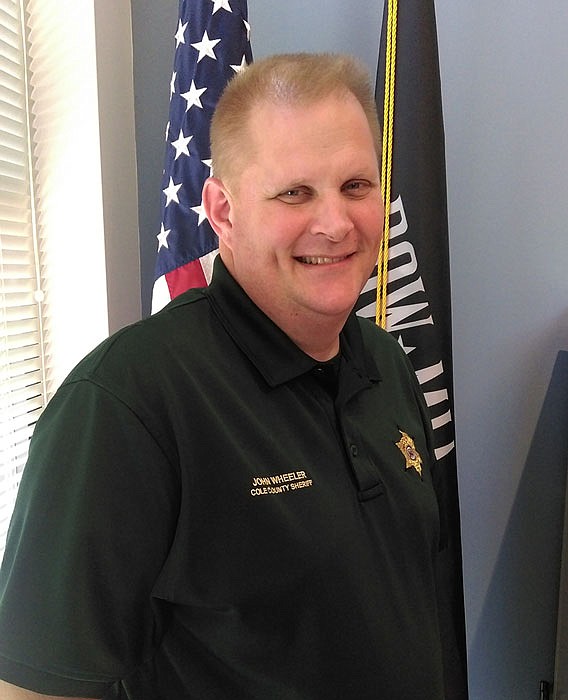 Cole County Sheriff John Wheeler completed more than 31 years of military service in the both the Air Force and National Guard. He continues to embrace many lessons from his military service in his role as sheriff. 