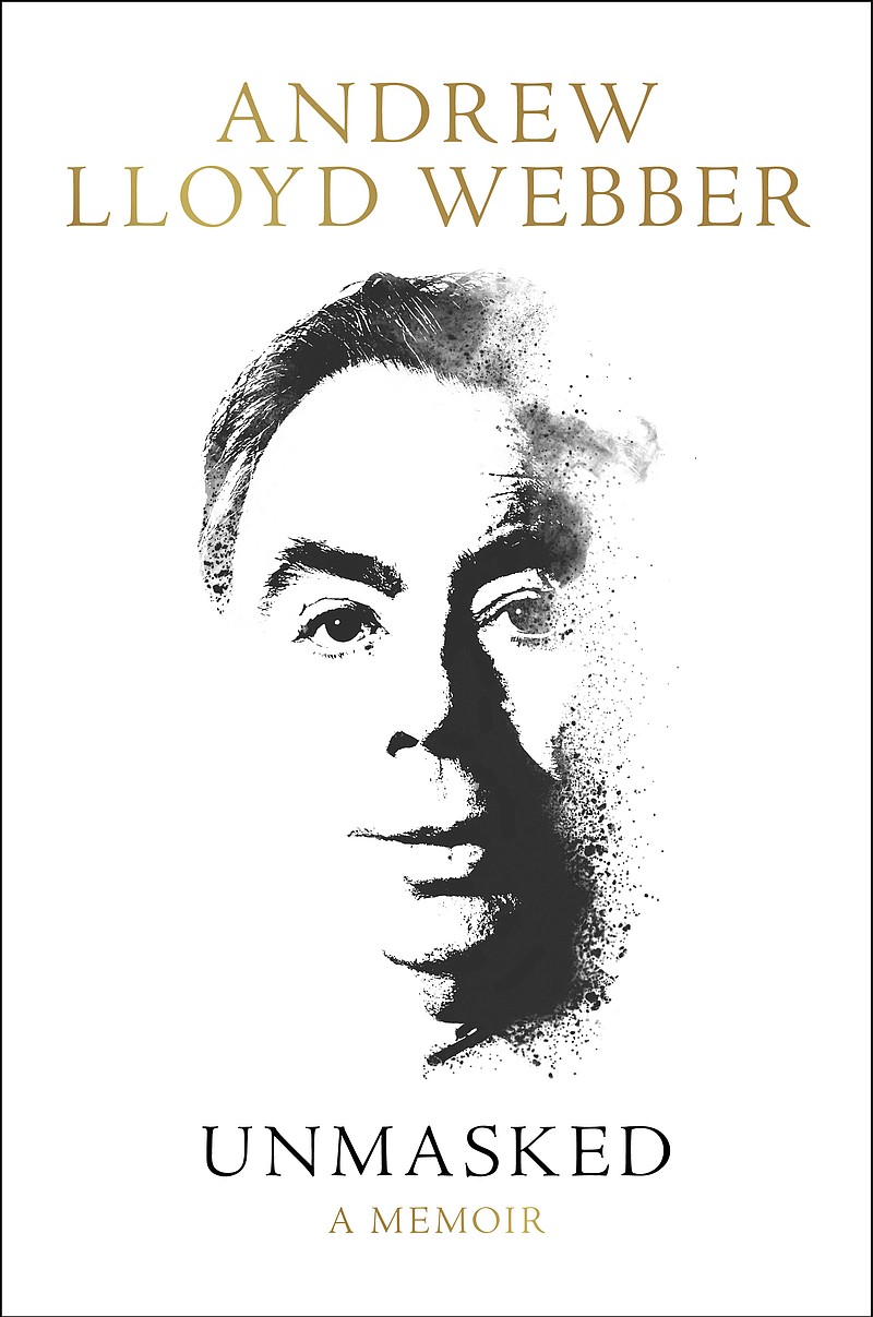 This book cover image released by HarperCollins shows "Unmasked," a memoir by Andrew Lloyd Webber. (HarperCollins via AP)