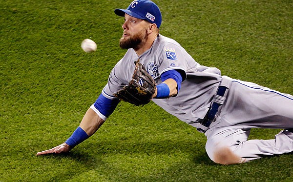 Alex Gordon of the Royals won the fifth Gold Glove of his career.