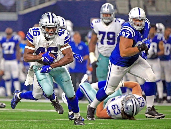 Cowboys running back Alfred Morris is expected to start Sunday at Atlanta with Ezekiel Elliott unavailable because of a six-game suspension.