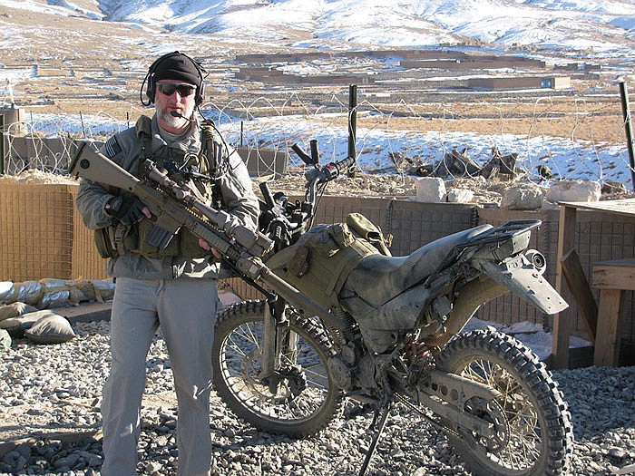 Shawn Satterfield is shown in Afghanistan in 2009, when he served as a company commander with the 20th Special Forces Group.