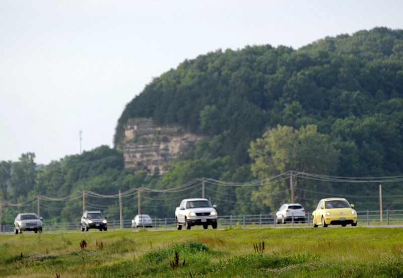 Vehicles drive toward Jefferson City on a section of U.S. Highway 63 on June 25, 2011, in southern Callaway County. 