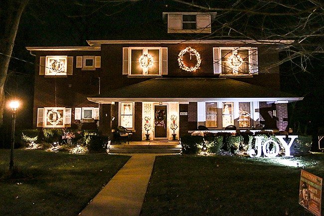 The people's choice Christmas lights winner for 2017 was Kevin and Judy Murray at 1213 Elmerine Ave.