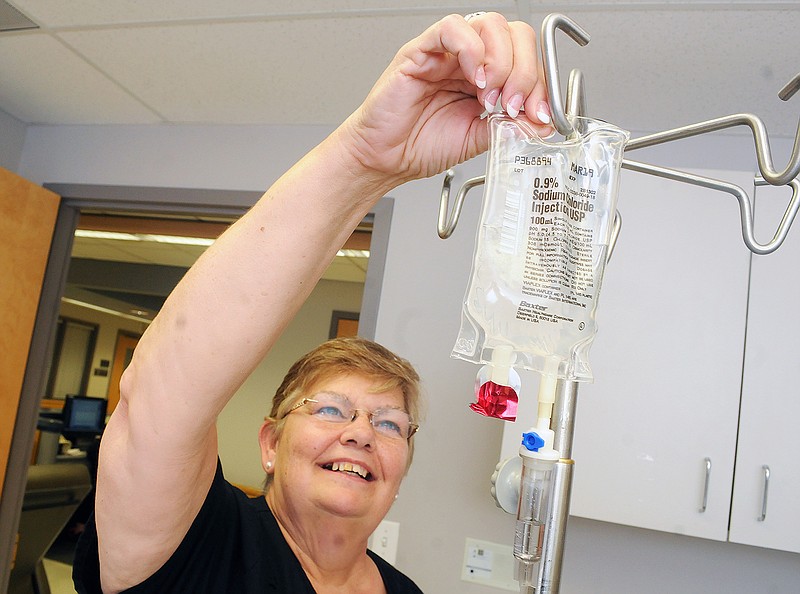 Medical Center stays on top of IV shortage - Penn State Health News