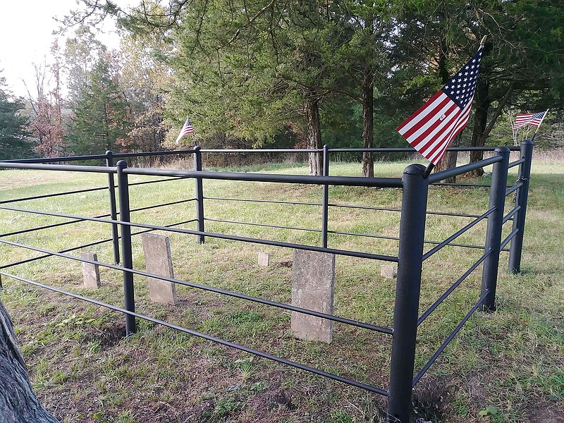 Tyree Cemetery is located in a farm pasture a few miles west of Cole Camp. It is the final resting spot of John Tyree, a local resident who was murdered by Confederates from Warsaw on June 18, 1861.