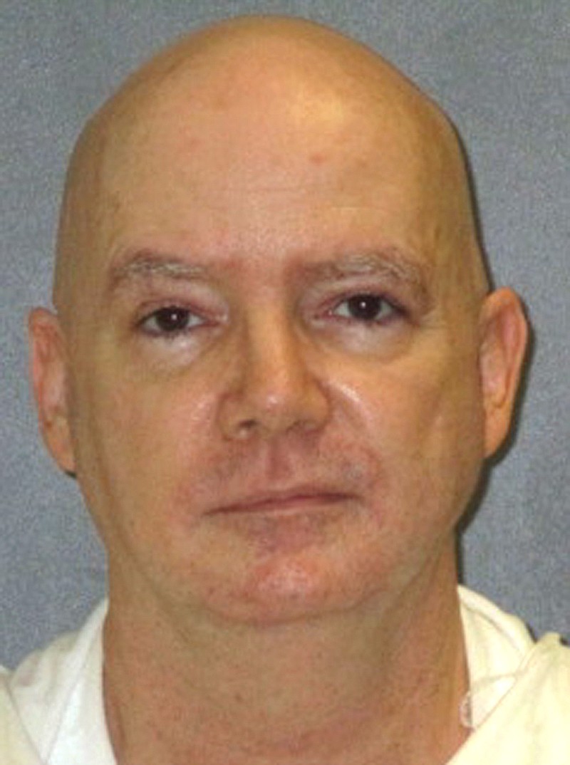 This file photo provided by the Texas Department of Criminal Justice shows Anthony Allen Shore. Shore, a Houston-area sex offender who was convicted of killing a young woman and confessed to three more strangling deaths, is set for lethal injection in Texas on Thursday, Jan. 18, 2018, in what would be the first U.S. execution of 2018. (Texas Department of Criminal Justice via AP, File)