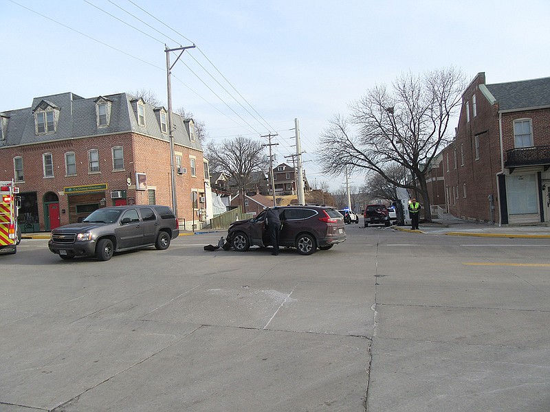 Two were arrested Friday after a pursuit in the 100 block of West Dunklin Street.