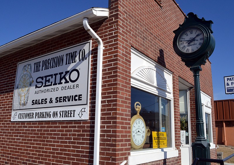 Mark Wilson/News Tribune
The Precision Time Co. watch and clock repair located on Missouri Boulevard is closing after 44 years in business. 