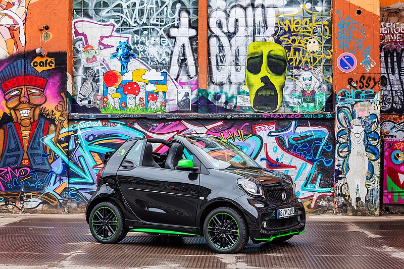 The 2018 SMart ForTwo Electric Drive Cabriolet (Daimler AG) 