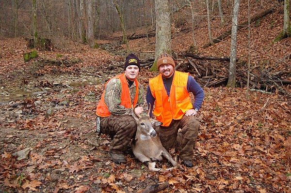 Jimmy Rowan's first buck was taken on private land in rural Monroe County.