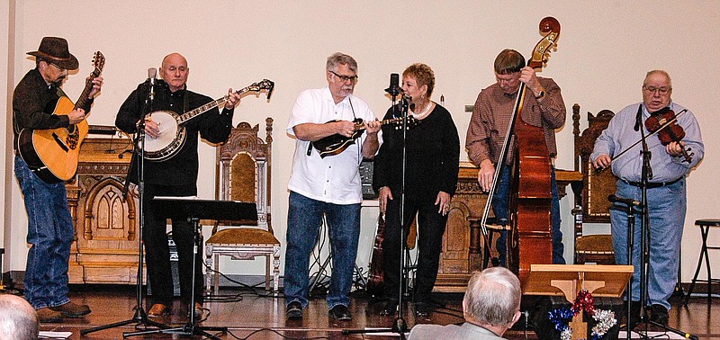 <p>Democrat photo / David A. Wilson</p><p>The “Spiritual Strings” provided the musical interlude for the Moniteau County Lincoln Day event.</p>