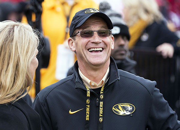 Missouri athletic director Jim Sterk had a lawsuit filed against him Thursday by South Carolina women's basketball coach Dawn Staley.