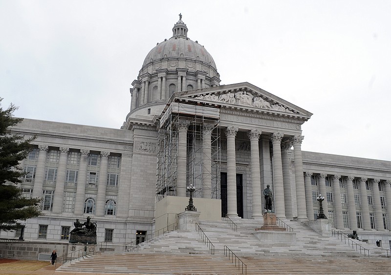 The Missouri State Capitol in Jefferson City is shown here on Feb. 21, 2018.
