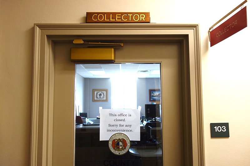 The Callaway County Collector's office closed earlier this year following the resignation of Pam Oestreich.