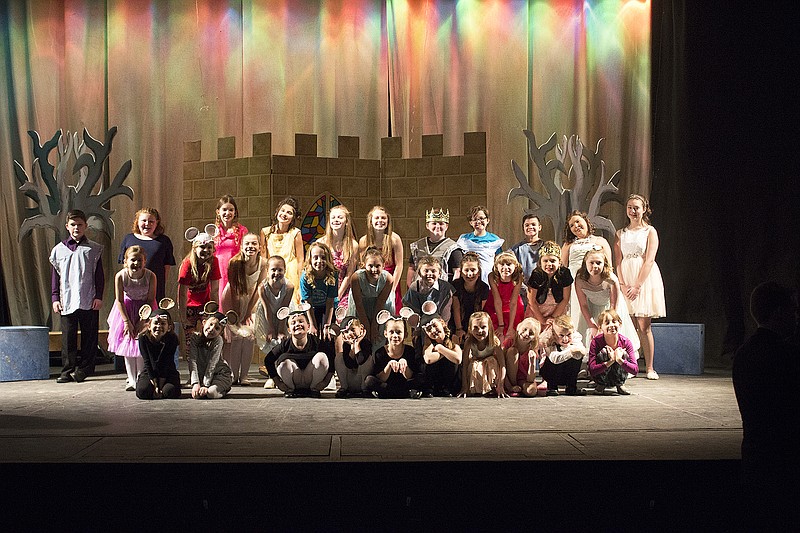 The cast of Cinderella was comprised of children from Callaway County schools. (Submitted)