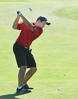 Brett Trowbridge is one of three seniors on the Jefferson City golf team this season.