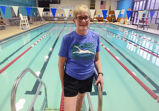 Sherry Wittrock, a swim coach at Knowles YMCA, has been sharing her passion for the pool with students since 2004.